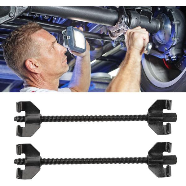 2 Pezzi 380 Mm Moto Ammortizzatore Molla Compressore, Puntone Sospensione Remover, Strumento Di Installazione Per Auto-image
