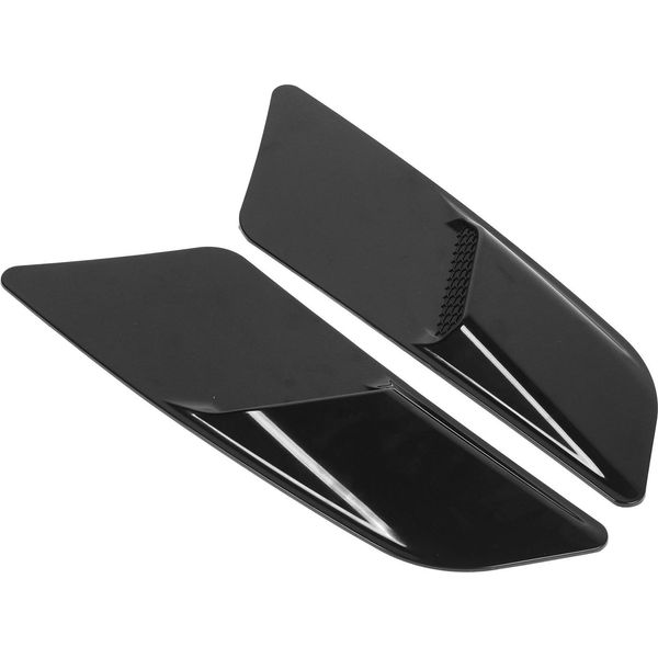 2 Pezzi Di Copertura Della Presa D'aria Del Cofano, Decorazione Anteriore, Sostituzione Per Ford Mustang 2015-2017-image