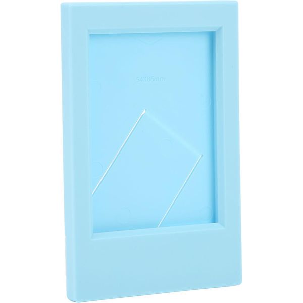 Cornice Per Foto, Plastica, Rettangolare, Da Tavolo, Supporto Classico, Immagine Per Fujifilm Instax Mini 3 Pollici, Blu Cielo-image