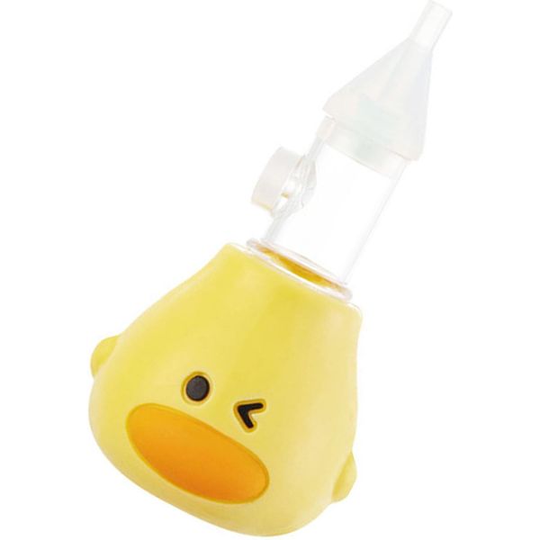 Aspiratore Nasale Manuale Per Bambini, Morbido Silicone, Pp, Previene Il Reflusso, Aspiratore Di Muco Monouso, Aspiratore Di Moccio, Giallo-image