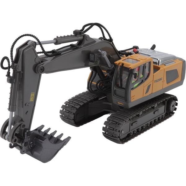 Escavatore Rc In Scala 1:20, 11 Canali, 2,4 G Mhz, Lega Di Plastica, Telecomandato, Veicoli Da Costruzione, Giocattolo Per Ragazzi, Canale BC1043-image