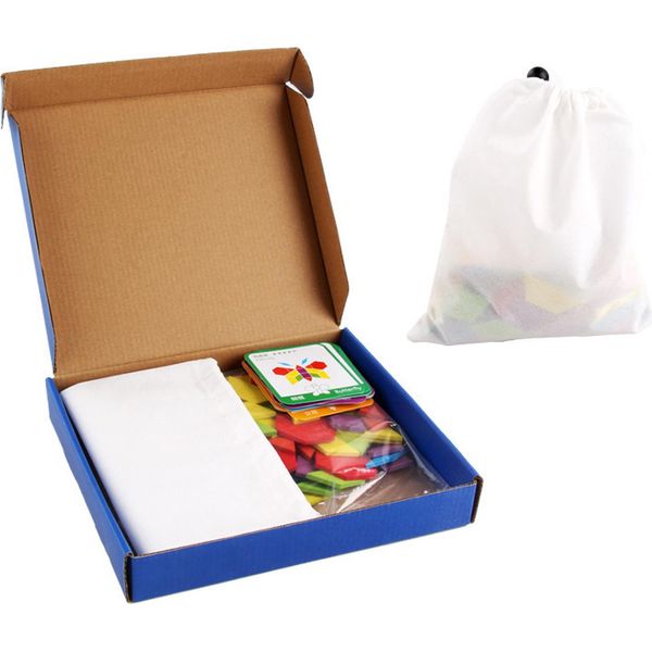 155 Fogli Di Puzzle Giocattolo Con Motivi In Legno, Multicolore, Educativo, Forme Geometriche Per Bambini Dai 3 Ai 6 Anni-image