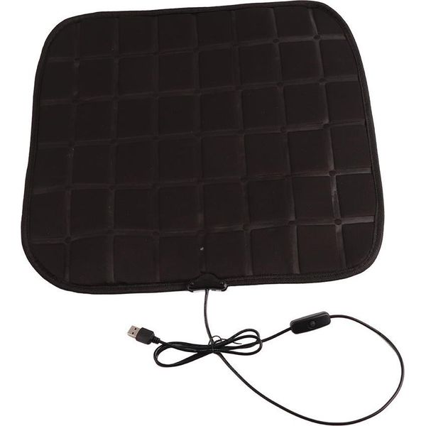 Usb 12V Auto Riscaldata Coprisedile Invernale Pad Riscaldamento Singolo Auto-image