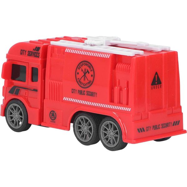 Autopompa A Inerzia, Simulazione Multifunzionale, Per Bambini, Ragazzi, Bambini Piccoli, Azionamento A Inerzia, Set Di Giocattoli In Plastica, Giocattolo, Cisterna D'acqua-image
