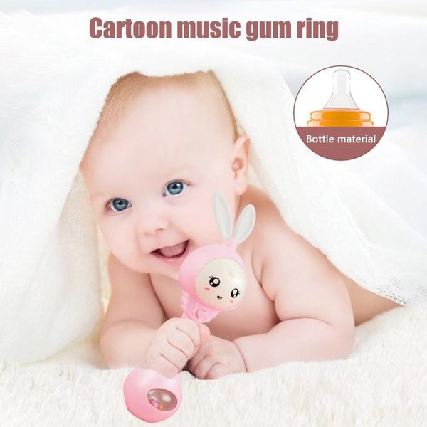 Sonaglio Per Bambini, Giocattolo Musicale Luminoso, Giocattolo Sonoro Sensoriale Per Bambini, Bastone Del Ritmo, Educativo-image