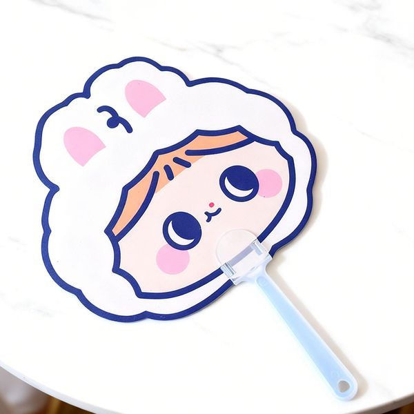 Cartoon Cute Hand Fans Pp Small Fan Portable Summer Hand Per Bambini Studentgirl-image