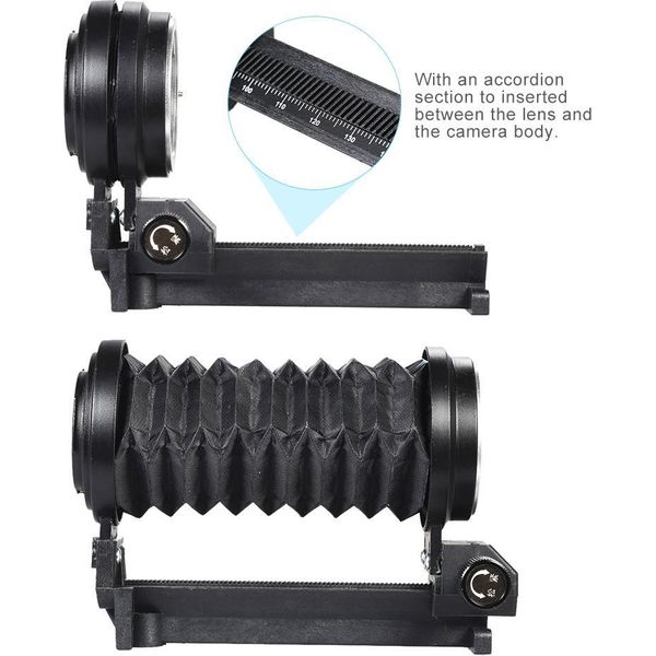 Soffietto Di Estensione Macro Per Obiettivo Nikon F-Mount D90 D80 D60 D7100 D7000 D5300 D5200 D5100 D3300 D3100 D3000 Al Slr-image