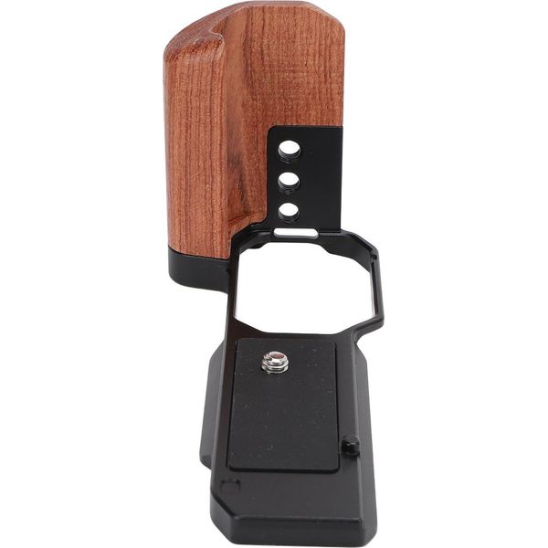 Piastra Verticale A Sgancio Rapido Staffa A L Supporto Per Impugnatura Per Fotocamera Z F Con Foro Per Vite Da 1/4 Di Pollice Nero-image