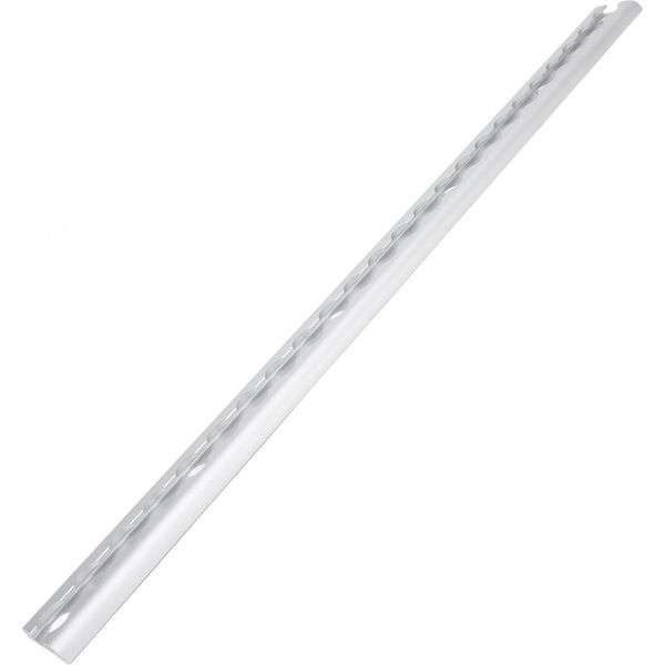 Binario A L Con Foro Per Il Fissaggio Dei Carichi, Robusto Binario Di Fissaggio In Alluminio Per Pianali Di Camion, Rimorchi, Colore Argento, 60 Cm-image
