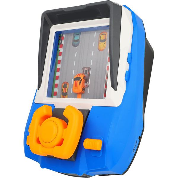 Volante Musicale Per Bambini, Guida Simulata, Gioco Di Auto Da Corsa Con Suono, Blu-image