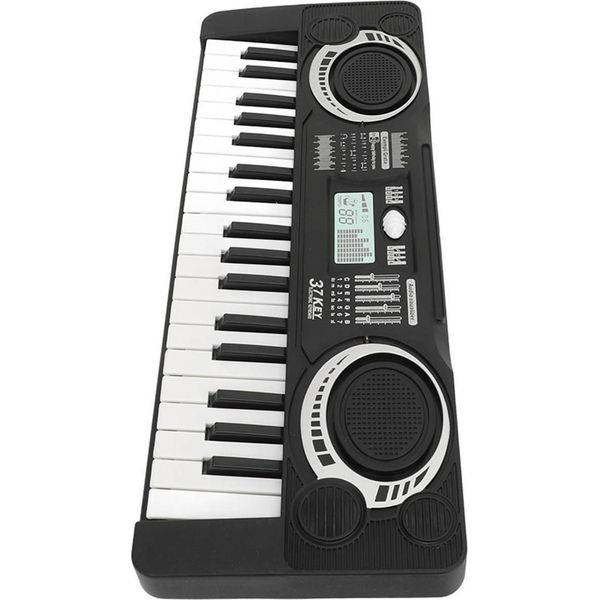 Pianoforte A Tastiera Giocattolo Per Bambini, Realistico, 37 Tasti, Multifunzionale, Strumento Musicale Interattivo, Tipo 1-image
