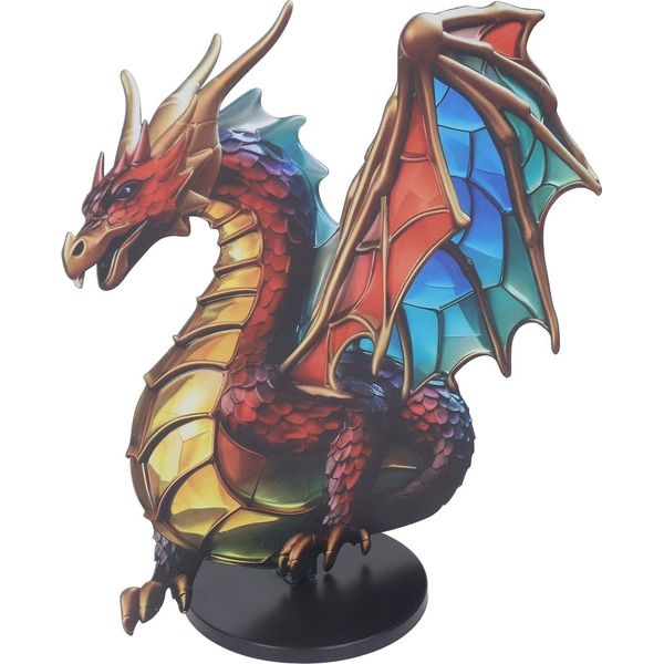 Figura Da Tavolo In Metallo A Forma Di Drago, Ornamento, Ufficio, Statua Squisita, Decorazione Della Casa, Artigianato-image