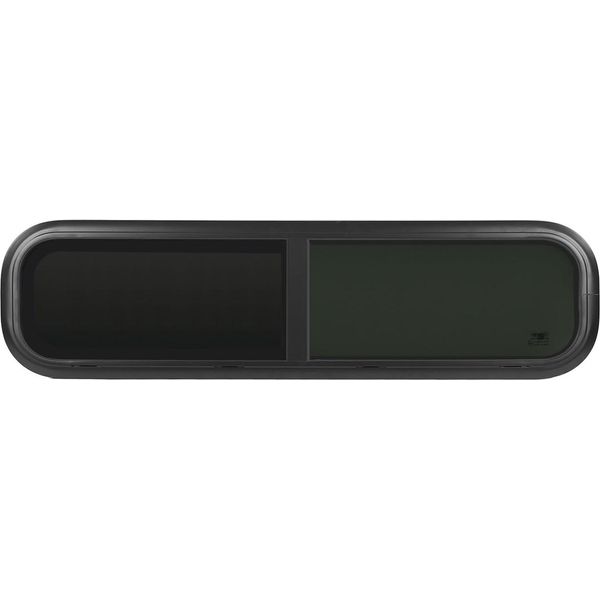 Finestra Per Camper Con Rete Antinsetti, Orizzontale, Push-Pull, Ad Angolo Tondo, In Lega Di Alluminio, Resistente Ai Raggi Uv, Per Caravan, Rimorchi-image