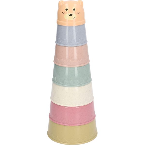 Tazza Impilabile Per Bambini, Giocattolo Educativo Precoce Per La Costruzione Di Tazze Impilabili Per Bambini Da 1 A 3 Anni, Stile 2-image