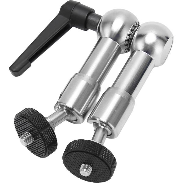 Testa A Sfera Articolata Regolabile Con Braccio A Frizione, Supporto Girevole Universale Per Fotocamera Con Vite Filettata Da 1/4 Di Pollice Per Monitor Lcd, Treppiede, Flash, 7 Pollici-image