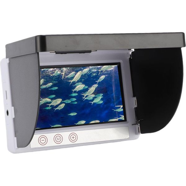 Telecamera Da Pesca Subacquea 1080P 4,3 Pollici Hd Grandangolo Ghiaccio Con 98,4 Piedi Cavo Borsa Di Stoccaggio-image