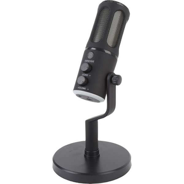Microfono Dinamico, Interfaccia Xlr Usb, Schema Polare Cardioide, Microfono Rgb Per Giochi, Live Streaming, Podcasting-image