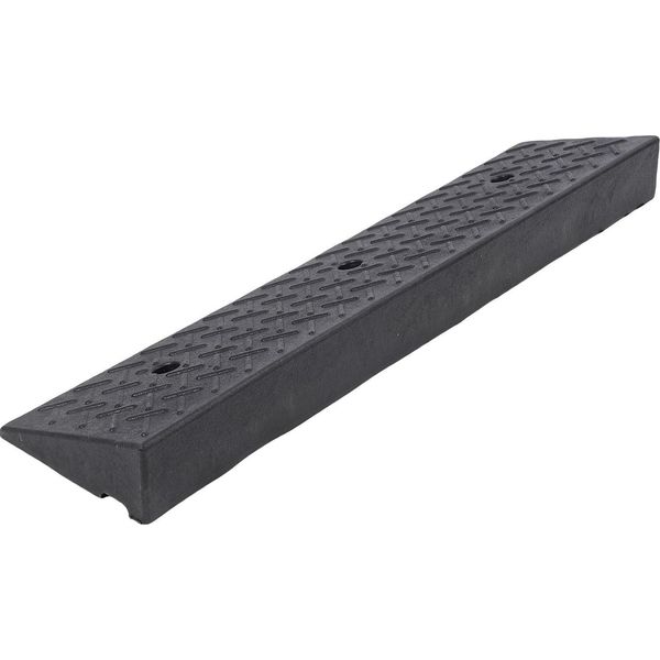 Robusta Rampa In Gomma Per Marciapiedi, Portatile, Alta 7,6 Cm, Rampe Di Soglia Per Passi Carrabili, Limiti Di Velocità Per Biciclette Da Strada-image