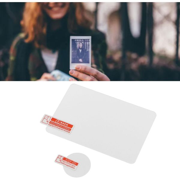 Protezione Dello Schermo Lcd Dell'obiettivo Della Fotocamera, Resistente Ai Graffi, Vetro Temperato Per Wide Evo Instant-image