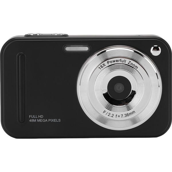 Fotocamera Digitale 1080P Autofocus 48 Mp Con Zoom 16X Schermo Tft Da 2,4 Pollici Anti-Shake Video Di Viaggio Compatto Per Studenti-image