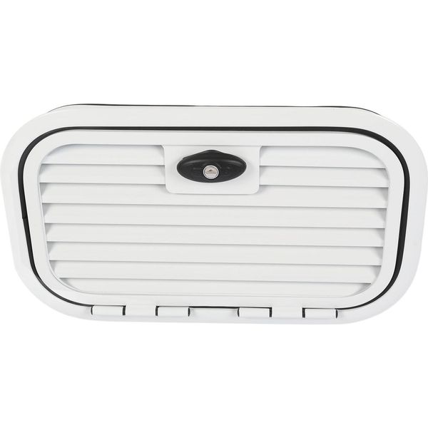 Porta Del Vano Camper Da 26 X 14 Pollici, Griglia Ventilata, Lega Di Alluminio, Robusto Vano Di Carico Per Rimorchi Per Camper-image
