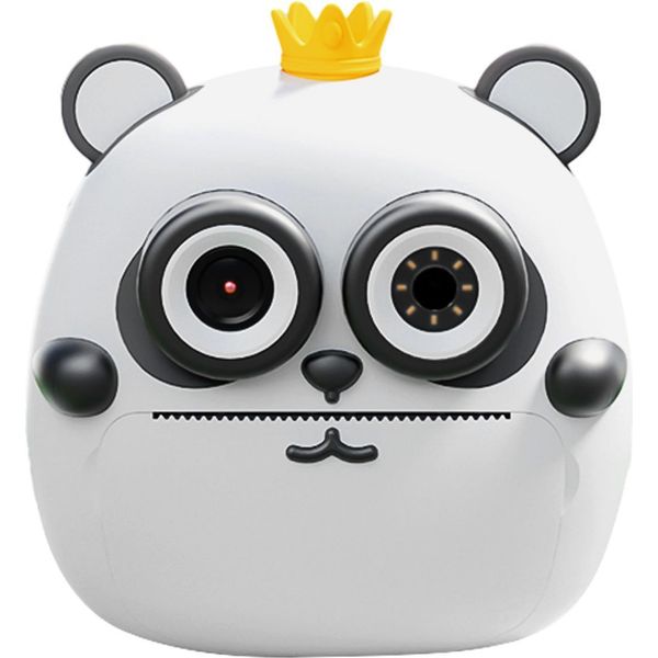 Macchina Fotografica Istantanea Per Bambini, Fotografia Macro, Video 1080P, Digitale, Per 3-8 Anni, Bambini Piccoli, In Viaggio, Ragazzi E Ragazze, Con Scheda Da 8 Gb, 3 Rotoli Di Carta, Bianco-image