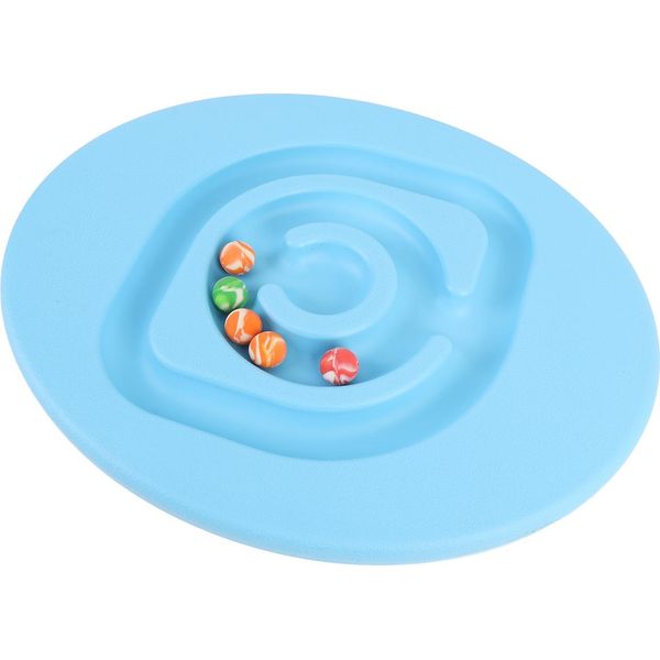 Piattaforma Di Equilibrio Per Bambini, Allenamento Sensoriale, Tavola A Dondolo, Giocattolo, Attrezzatura Per Bambini A Forma Di Uovo Per La Scuola Materna, Blu-image