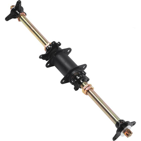Assale Posteriore Da 710 Mm In Lega D'acciaio Zincato Con Staffa Di Montaggio Per Go Kart Per Quad E Trike Da Drifting-image