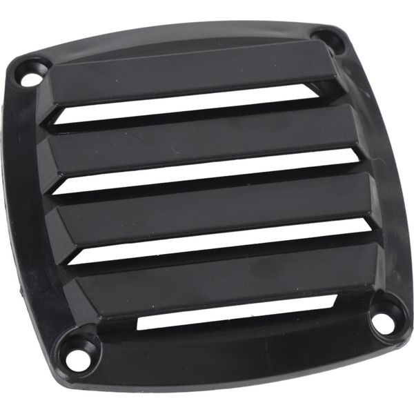 Bocchette Di Ventilazione, Ventilazione A Filo In Plastica, 7,6 Cm, Per Imbarcazioni, Facile Installazione, Circolazione Ottimale Dell'aria Per Camper, Nero-image