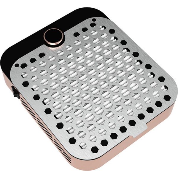 Inf Estrattore Di Polvere Per Unghie Ricaricabile A Batteria Con Velocità Regolabile, Rosa-image
