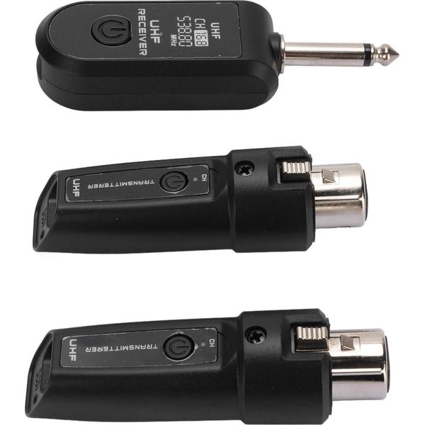 Trasmettitore Microfonico Wireless, Ricevitore, Sistema Xlr, Adattatore Microfonico Ricaricabile Per Mixer, Interfaccia Dinamica Da 6,35 Mm-image