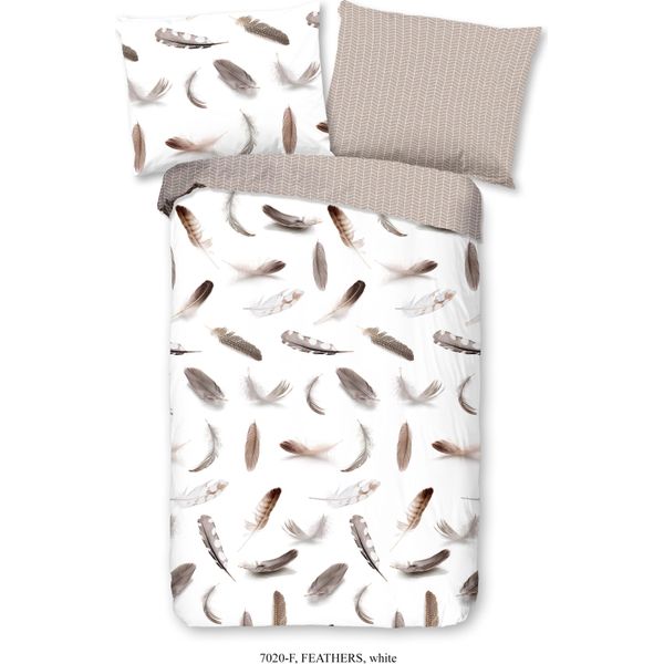 Biancheria Da Letto Good Morning Kinder Con Piume - 140X200 Cm - 100% Cotone-image