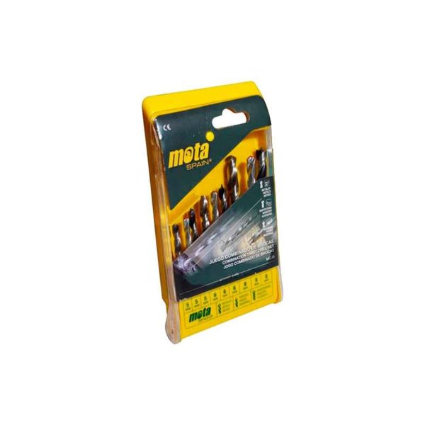 Set Di Punte Mota Mcj9 Widia Metallo 9 Pezzi Tungsteno Multiuso-image