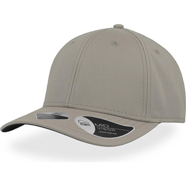 Atlantis Base | Base Cap, Cappello A 6 Pannelli - Colore: Grigio - Taglia: Unica-image