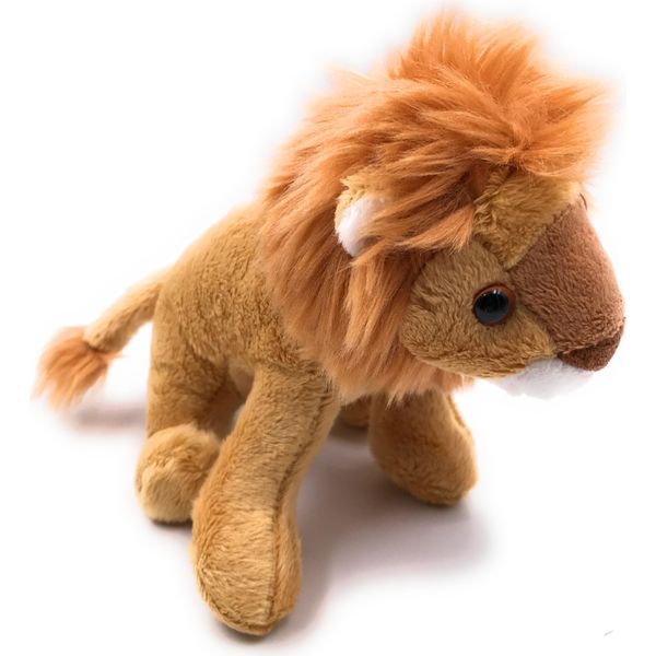 Onwomania Peluche Peluche Animale Di Peluche Leone Predatore Seduto 21 Cm-image