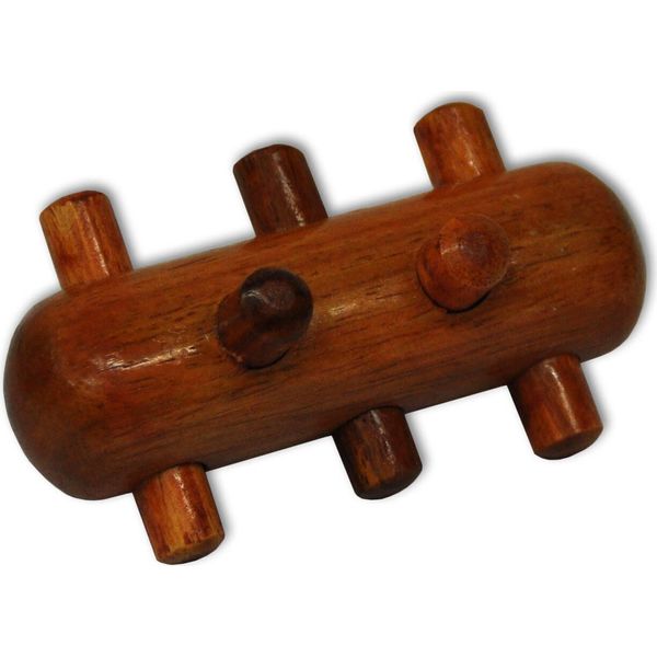 Bastoni Da Massaggio Rullo Da Massaggio In Legno Duro - Veramente Fatto A Mano - Bastone Da Massaggio (14311 - Riccio Da Massaggio Piccolo (Circa 7 X 4 Cm))-image
