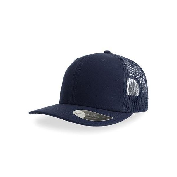 Atlantis Sonic | Sonic Cap, Cappello A 6 Pannelli - Colore: Navy - Taglia: Unica-image