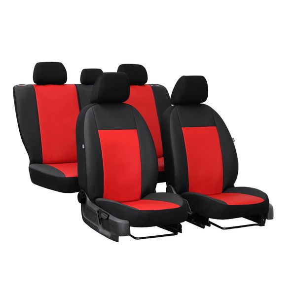 Coprisedili Universali Rossi Per Hyundai Accent Set Coprisedili Auto Auto-image