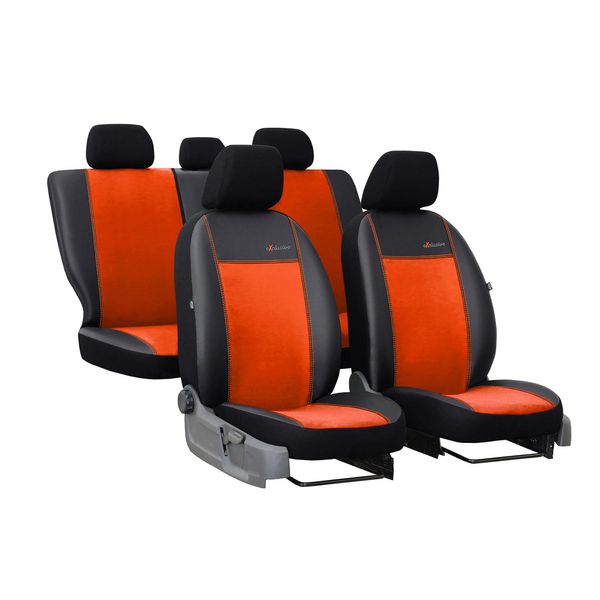 Coprisedili Auto Coprisedili Universali Per Fiat Sedici Set Di Coprisedili Arancioni Per Auto-image