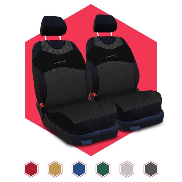 Coprisedili Auto Coprisedili Universali Coprisedili Auto Grigio 1+1 Per Subaru Outback-image