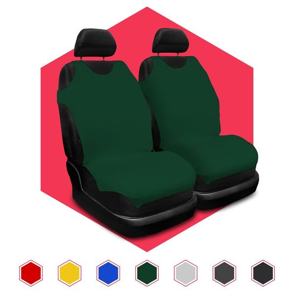 Coprisedili Per Auto Coprisedili Universali Coprisedile Per Auto Coprisedili Anteriori 1+1 Verde-image
