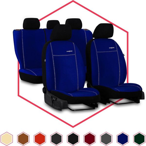 Coprisedili Auto Coprisedili Universali Coprisedili Auto Coprisedili Per Kia Rio I Blue Set-image