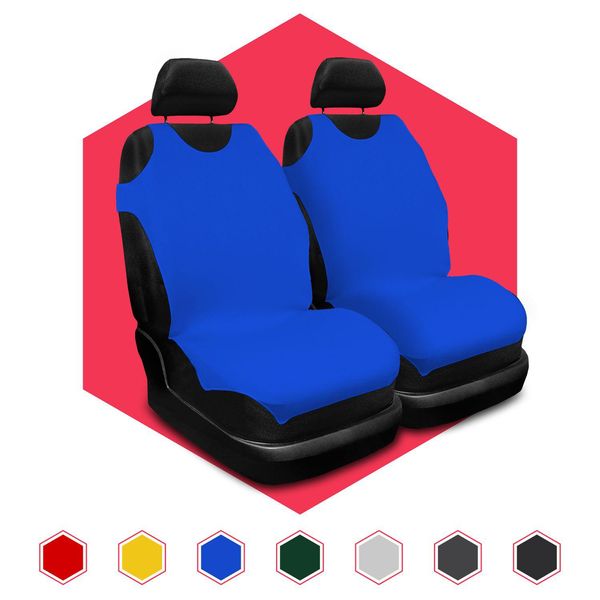 Coprisedili Per Auto Coprisedili Universali Coprisedile Per Auto Coprisedile Anteriore 1+1 Blu-image