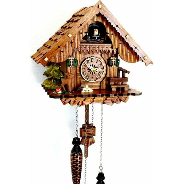 Orologio A Cucù Realizzato Nella Foresta Nera Movimento Al Quarzo-image