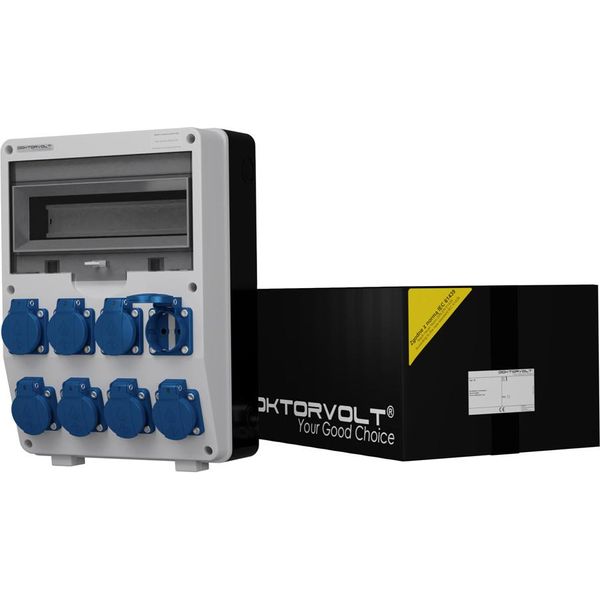 Distributore Di Potenza Td 8X230V Distributore Di Potenza Doktorvolt Mennekes 6367-image