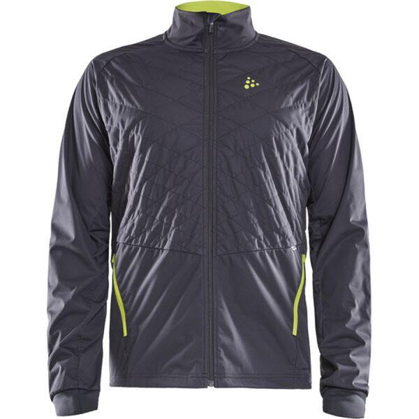 Craft Storm Balance Jacket 1908245-995618 - Grigio Con Giallo, Uomo - Taglia M-image