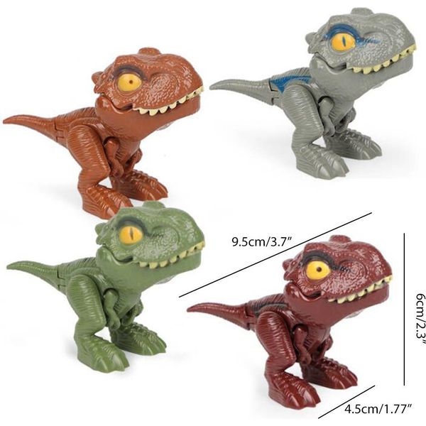 Uovo Di Dinosauro Giocattolo Per Bambini, Da Mordere Con Le Dita, Giocattolo Interattivo, Regali Per Bambini-image