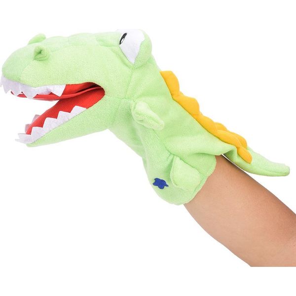 Animale Dei Cartoni Animati, Marionetta A Mano Morbida, Guanti, Narrazione, Giocattolo Interattivo Per Bambini, 28 Cm-image