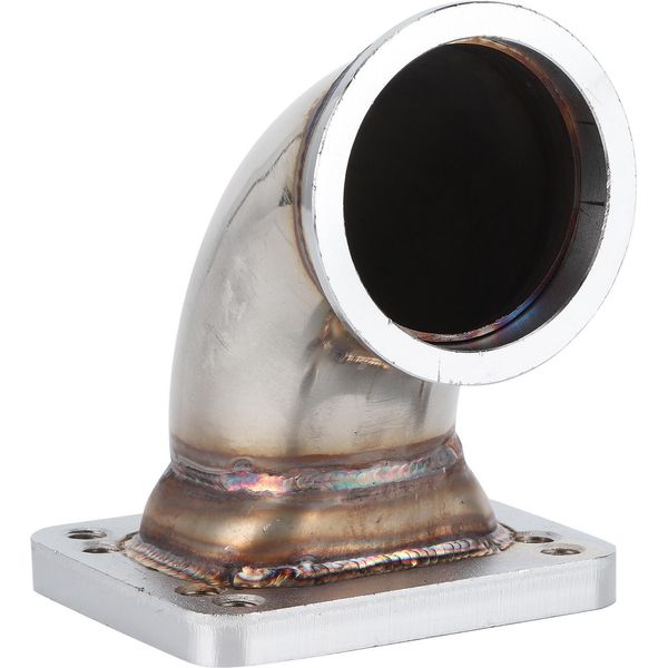 Flangia Adattatore Angolare A 90 Gradi T3 T4 Scarico Turbo Automotive 64 Mm/2,5 Pollici Sostituzione-image