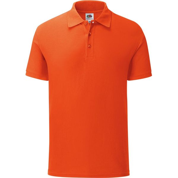 Fruit Of The Loom Herren Poloshirt Iconic RW6516 (3XL) (Arancione)-image